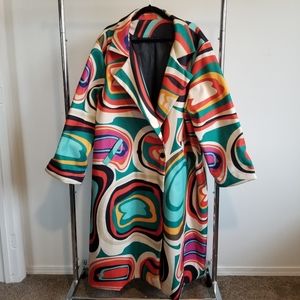 Colorful Trench Coat